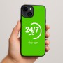כיסוי בעיצוב אישי עם השם שלך לדגם - Apple iPhone 15 Plus בעיצוב 24 ביולי