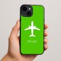כיסוי בעיצוב אישי עם השם שלך לדגם - Apple iPhone 15 Plus בעיצוב טייס - טייס