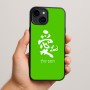 כיסוי בעיצוב אישי עם השם שלך לדגם - Apple iPhone 15 Plus בעיצוב אהבה באותיות יפניות