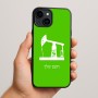 כיסוי בעיצוב אישי עם השם שלך לדגם - Apple iPhone 15 Plus בעיצוב באר נפט