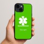 כיסוי בעיצוב אישי עם השם שלך לדגם - Apple iPhone 15 Plus בעיצוב חובש