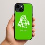 כיסוי בעיצוב אישי עם השם שלך לדגם - Apple iPhone 15 Plus בעיצוב סנטה קלאוס
