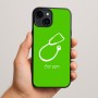 כיסוי בעיצוב אישי עם השם שלך לדגם - Apple iPhone 15 Plus בעיצוב סטטוסקופ רופא