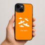 כיסוי בעיצוב אישי עם השם שלך לדגם - Apple iPhone 15 Plus בעיצוב עטלפים