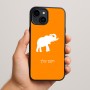 כיסוי בעיצוב אישי עם השם שלך לדגם - Apple iPhone 15 Plus בעיצוב פיל
