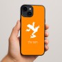 כיסוי בעיצוב אישי עם השם שלך לדגם - Apple iPhone 15 Plus בעיצוב צפרדע טרופית