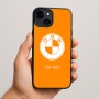 כיסוי בעיצוב אישי עם השם שלך לדגם - Apple iPhone 15 Plus בעיצוב ב.מ.וו