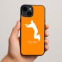 כיסוי בעיצוב אישי עם השם שלך לדגם - Apple iPhone 15 Plus בעיצוב פארקורינג