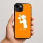 כיסוי בעיצוב אישי עם השם שלך לדגם - Apple iPhone 15 Plus בעיצוב צלמת - אישה