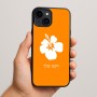 כיסוי בעיצוב אישי עם השם שלך לדגם - Apple iPhone 15 Plus בעיצוב פרח היביסקוס