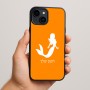 כיסוי בעיצוב אישי עם השם שלך לדגם - Apple iPhone 15 Plus בעיצוב בתולת ים - אישה