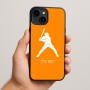 כיסוי בעיצוב אישי עם השם שלך לדגם - Apple iPhone 15 Plus בעיצוב שחקן בייסבול