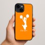 כיסוי בעיצוב אישי עם השם שלך לדגם - Apple iPhone 15 Plus בעיצוב מעודדת