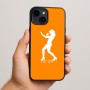 כיסוי בעיצוב אישי עם השם שלך לדגם - Apple iPhone 15 Plus בעיצוב אישה מגוננת