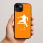 כיסוי בעיצוב אישי עם השם שלך לדגם - Apple iPhone 15 Plus בעיצוב קפיצת משוכות