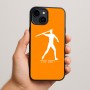 כיסוי בעיצוב אישי עם השם שלך לדגם - Apple iPhone 15 Plus בעיצוב זורק כידון