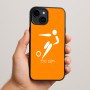 כיסוי בעיצוב אישי עם השם שלך לדגם - Apple iPhone 15 Plus בעיצוב כדורגל אולימפי