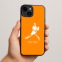 כיסוי בעיצוב אישי עם השם שלך לדגם - Apple iPhone 15 Plus בעיצוב שחקן טניס