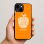 כיסוי בעיצוב אישי עם השם שלך לדגם - Apple iPhone 15 Plus בעיצוב הדפס תפוח