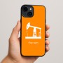 כיסוי בעיצוב אישי עם השם שלך לדגם - Apple iPhone 15 Plus בעיצוב באר נפט