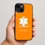 כיסוי בעיצוב אישי עם השם שלך לדגם - Apple iPhone 15 Plus בעיצוב חובש