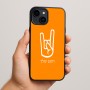 כיסוי בעיצוב אישי עם השם שלך לדגם - Apple iPhone 15 Plus בעיצוב יד סלע