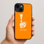 כיסוי בעיצוב אישי עם השם שלך לדגם - Apple iPhone 15 Plus בעיצוב פסל החירות