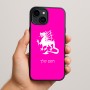 כיסוי בעיצוב אישי עם השם שלך לדגם - Apple iPhone 15 Plus בעיצוב דרקון