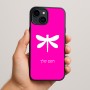 כיסוי בעיצוב אישי עם השם שלך לדגם - Apple iPhone 15 Plus בעיצוב שפירית
