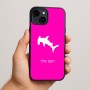 כיסוי בעיצוב אישי עם השם שלך לדגם - Apple iPhone 15 Plus בעיצוב כריש ראש פטיש