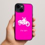 כיסוי בעיצוב אישי עם השם שלך לדגם - Apple iPhone 15 Plus בעיצוב הארלי-דיווידסון