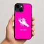 כיסוי בעיצוב אישי עם השם שלך לדגם - Apple iPhone 15 Plus בעיצוב מזלות - סרטן