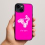 כיסוי בעיצוב אישי עם השם שלך לדגם - Apple iPhone 15 Plus בעיצוב רוכב טרקטורונים