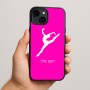 כיסוי בעיצוב אישי עם השם שלך לדגם - Apple iPhone 15 Plus בעיצוב בלט