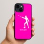 כיסוי בעיצוב אישי עם השם שלך לדגם - Apple iPhone 15 Plus בעיצוב לוחם סייף
