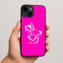 כיסוי בעיצוב אישי עם השם שלך לדגם - Apple iPhone 15 Plus בעיצוב רוכב סוסים 2