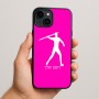 כיסוי בעיצוב אישי עם השם שלך לדגם - Apple iPhone 15 Plus בעיצוב זורק כידון