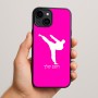 כיסוי בעיצוב אישי עם השם שלך לדגם - Apple iPhone 15 Plus בעיצוב קרטה