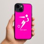 כיסוי בעיצוב אישי עם השם שלך לדגם - Apple iPhone 15 Plus בעיצוב כדורגל אולימפי