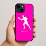 כיסוי בעיצוב אישי עם השם שלך לדגם - Apple iPhone 15 Plus בעיצוב שחקן פינג פונג