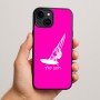 כיסוי בעיצוב אישי עם השם שלך לדגם - Apple iPhone 15 Plus בעיצוב לגלוש - גלישה - שייט