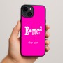 כיסוי בעיצוב אישי עם השם שלך לדגם - Apple iPhone 15 Plus בעיצוב נוסחת אלברט איינשטיין