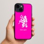 כיסוי בעיצוב אישי עם השם שלך לדגם - Apple iPhone 15 Plus בעיצוב אריה