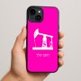 כיסוי בעיצוב אישי עם השם שלך לדגם - Apple iPhone 15 Plus בעיצוב באר נפט