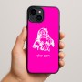 כיסוי בעיצוב אישי עם השם שלך לדגם - Apple iPhone 15 Plus בעיצוב סנטה קלאוס