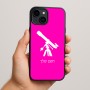 כיסוי בעיצוב אישי עם השם שלך לדגם - Apple iPhone 15 Plus בעיצוב טלסקופ