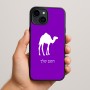 כיסוי בעיצוב אישי עם השם שלך לדגם - Apple iPhone 15 Plus בעיצוב גמל