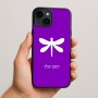 כיסוי בעיצוב אישי עם השם שלך לדגם - Apple iPhone 15 Plus בעיצוב שפירית