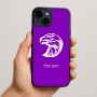 כיסוי בעיצוב אישי עם השם שלך לדגם - Apple iPhone 15 Plus בעיצוב ראש נשר