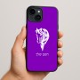 כיסוי בעיצוב אישי עם השם שלך לדגם - Apple iPhone 15 Plus בעיצוב ראש סוס